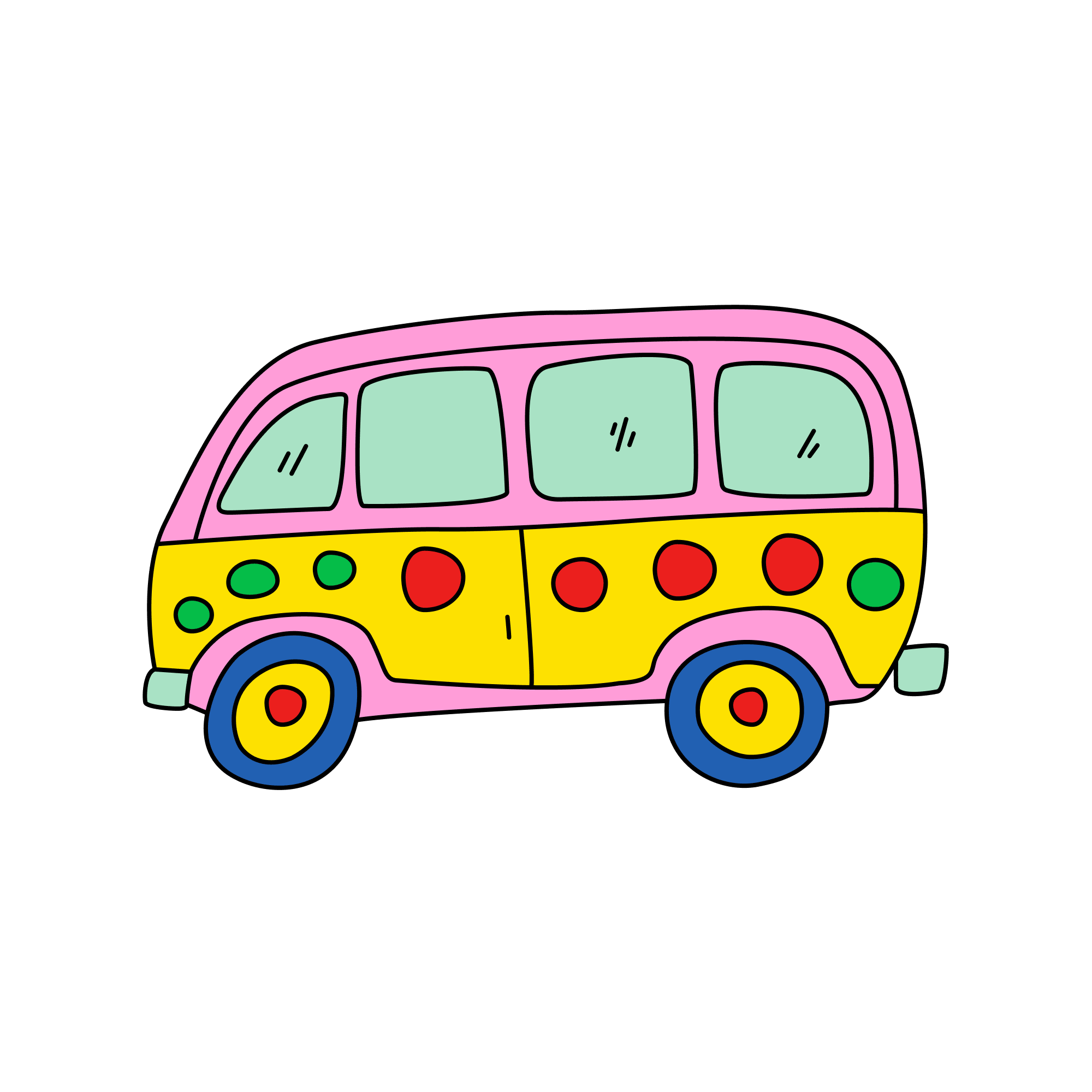 Rainbow Dream Bus_filled